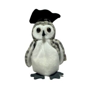 Ty Beanie Baby Wiser Owl 1999 Graduation Retired 7th Gen Hologram Tush Tag Error